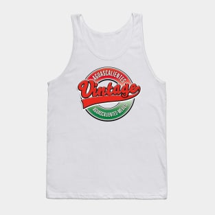 Aguascalientes Mexico vintage logo Tank Top